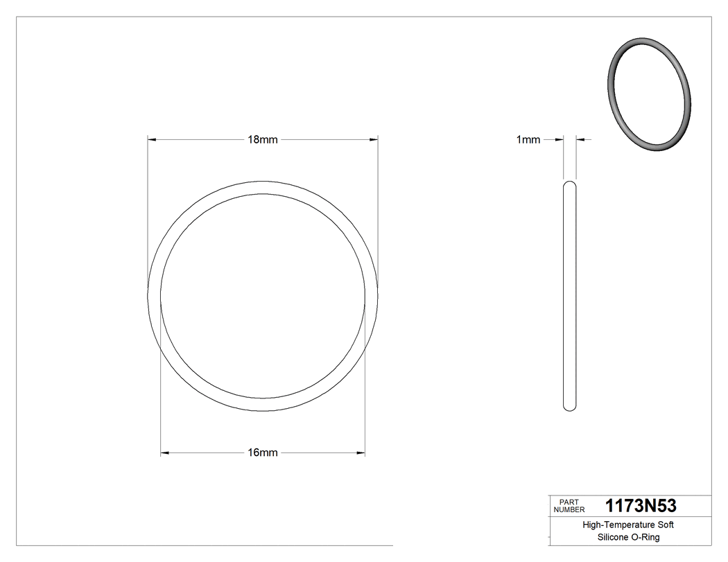 Technical drawing - 1173N53